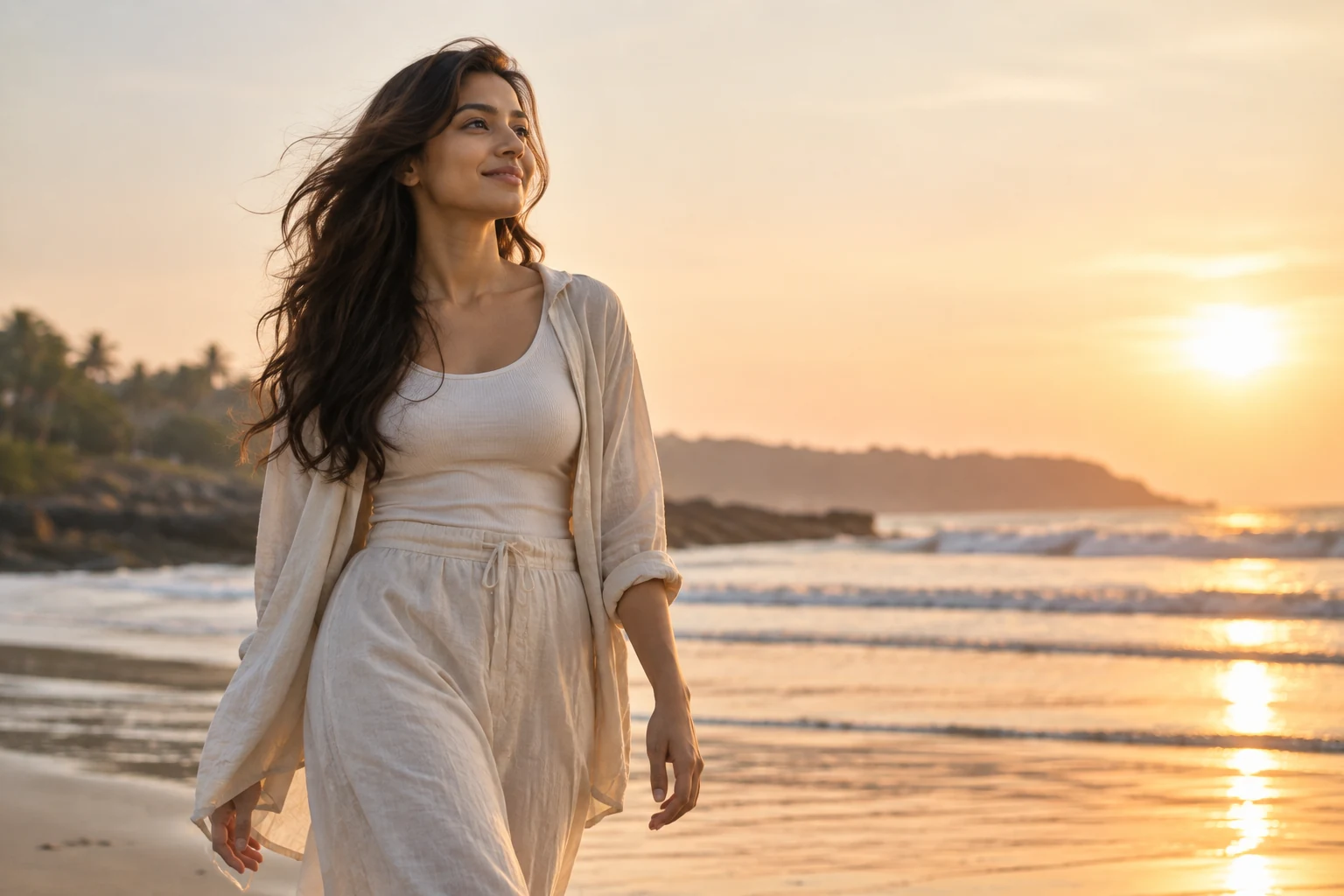 Woman balancing an active lifestyle